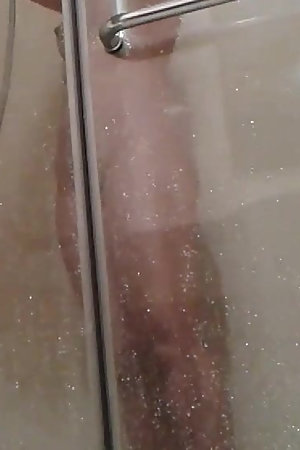 showering